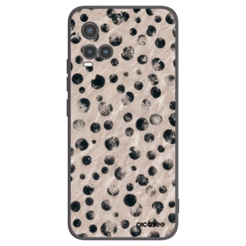 Picasee fekete szilikon tok az alábbi mobiltelefonokra Vivo Y33s - Inked