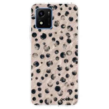 Picasee átlátszó szilikon tok az alábbi mobiltelefonokra Vivo Y01 - Inked