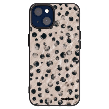 Picasee fekete szilikon tok az alábbi mobiltelefonokra Apple iPhone 14 - Inked