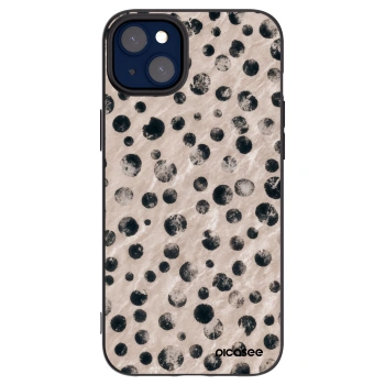 Picasee fekete szilikon tok az alábbi mobiltelefonokra Apple iPhone 14 Plus - Inked