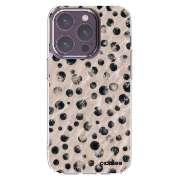 Picasee átlátszó szilikon tok az alábbi mobiltelefonokra Apple iPhone 14 Pro - Inked