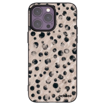 Picasee fekete szilikon tok az alábbi mobiltelefonokra Apple iPhone 14 Pro Max - Inked