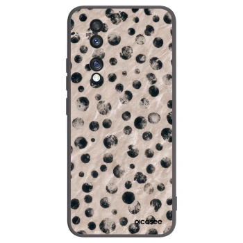 Picasee fekete szilikon tok az alábbi mobiltelefonokra Honor 70 - Inked