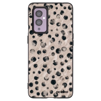 Picasee fekete szilikon tok az alábbi mobiltelefonokra OnePlus 9 - Inked