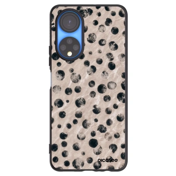 Picasee fekete szilikon tok az alábbi mobiltelefonokra Honor X7 - Inked