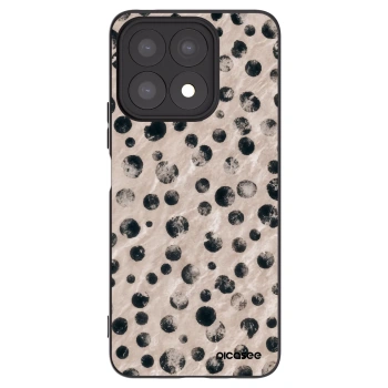 Picasee fekete szilikon tok az alábbi mobiltelefonokra Honor X8a - Inked