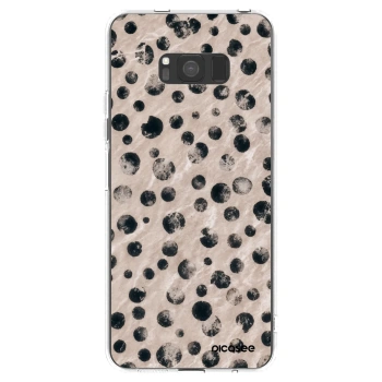 Picasee átlátszó szilikon tok az alábbi mobiltelefonokra Samsung Galaxy S8 G950F - Inked