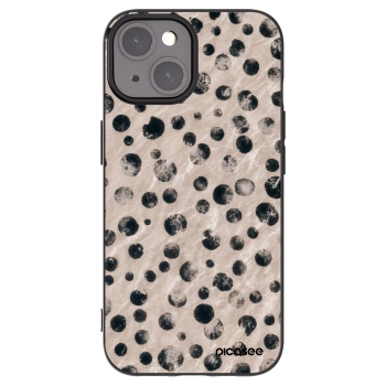 Picasee fekete szilikon tok az alábbi mobiltelefonokra Apple iPhone 15 - Inked