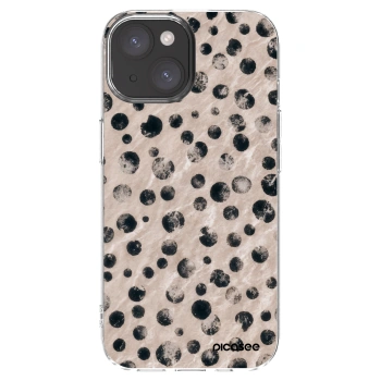 Picasee átlátszó szilikon tok az alábbi mobiltelefonokra Apple iPhone 15 - Inked