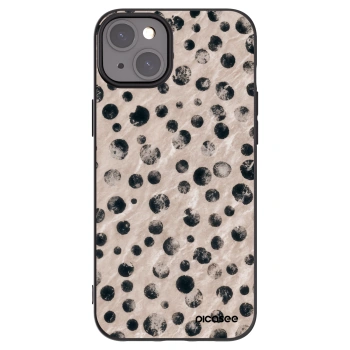 Picasee fekete szilikon tok az alábbi mobiltelefonokra Apple iPhone 15 Plus - Inked