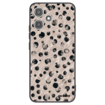 Picasee fekete szilikon tok az alábbi mobiltelefonokra Xiaomi Redmi 12 5G - Inked