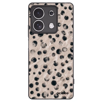 Picasee fekete szilikon tok az alábbi mobiltelefonokra Xiaomi Redmi Note 13 4G - Inked