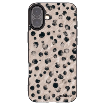 Picasee fekete szilikon tok az alábbi mobiltelefonokra Apple iPhone 16 Plus - Inked