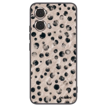 Picasee fekete szilikon tok az alábbi mobiltelefonokra Motorola Moto G85 - Inked