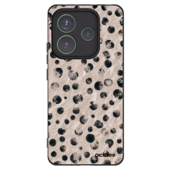 Picasee fekete szilikon tok az alábbi mobiltelefonokra Xiaomi Redmi Note 14 5G - Inked