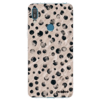 Picasee átlátszó szilikon tok az alábbi mobiltelefonokra Huawei Y7 2019 - Inked