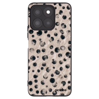 Picasee fekete szilikon tok az alábbi mobiltelefonokra Honor X8c - Inked
