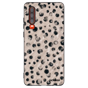 Picasee fekete szilikon tok az alábbi mobiltelefonokra Huawei P30 - Inked