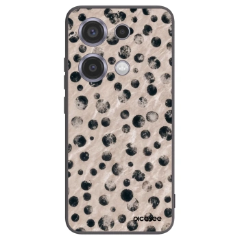 Picasee fekete szilikon tok az alábbi mobiltelefonokra Xiaomi Redmi Note 14S - Inked