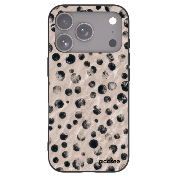 Picasee fekete szilikon tok az alábbi mobiltelefonokra Apple iPhone 17 Pro - Inked