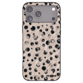 Picasee fekete szilikon tok az alábbi mobiltelefonokra Apple iPhone 17 Pro Max - Inked