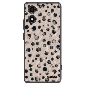 Picasee fekete szilikon tok az alábbi mobiltelefonokra Motorola Moto E14 - Inked
