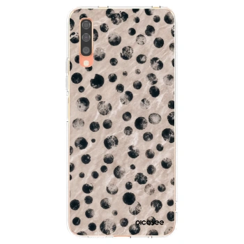 Picasee átlátszó szilikon tok az alábbi mobiltelefonokra Samsung Galaxy A70 A705F - Inked