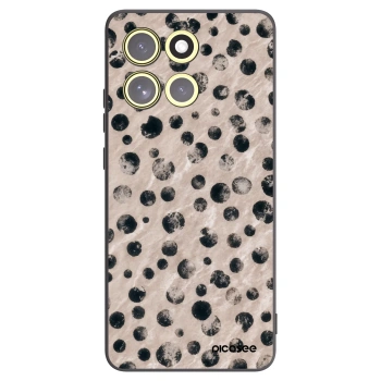 Picasee fekete szilikon tok az alábbi mobiltelefonokra Motorola Moto G86 5G - Inked
