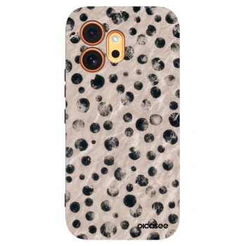 Picasee fekete szilikon tok az alábbi mobiltelefonokra Honor 600 - Inked