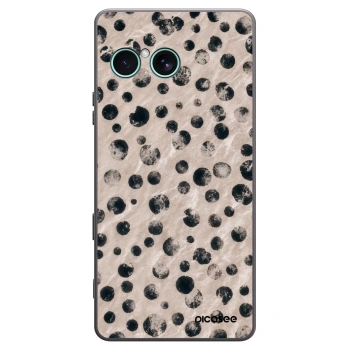 Picasee fekete szilikon tok az alábbi mobiltelefonokra Sony Xperia 10 VII - Inked