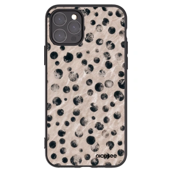 Picasee fekete szilikon tok az alábbi mobiltelefonokra Apple iPhone 11 Pro - Inked
