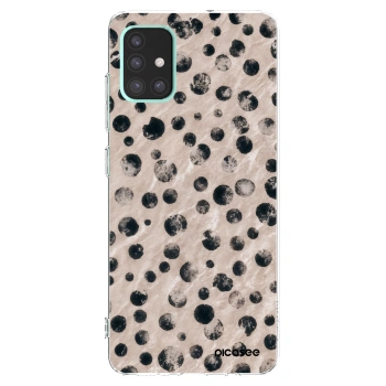 Picasee átlátszó szilikon tok az alábbi mobiltelefonokra Samsung Galaxy A51 A515F - Inked