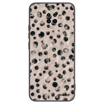 Picasee fekete szilikon tok az alábbi mobiltelefonokra Xiaomi Redmi Note 9 Pro - Inked