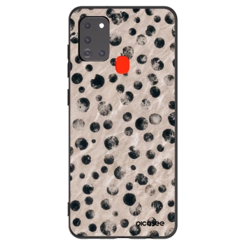 Picasee fekete szilikon tok az alábbi mobiltelefonokra Samsung Galaxy A21s - Inked