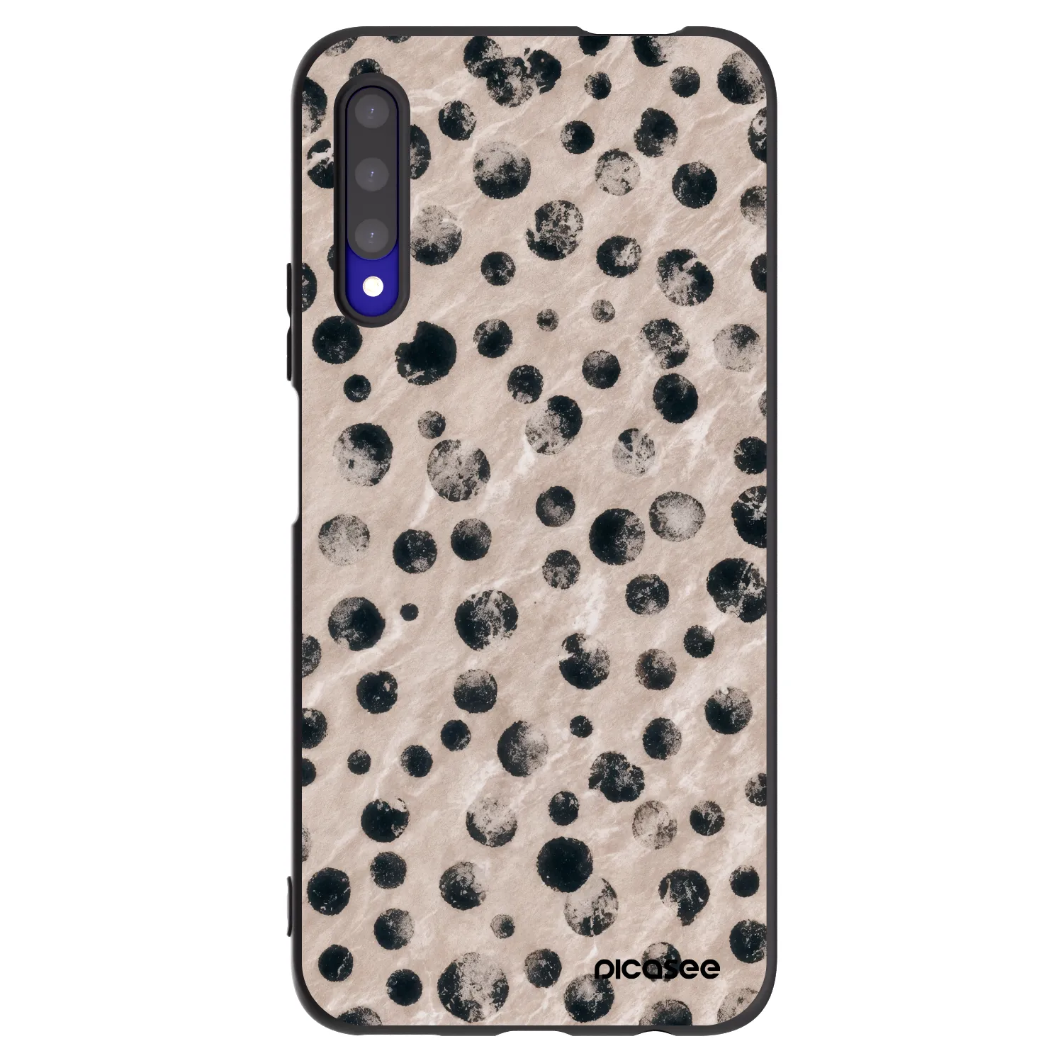 Picasee fekete szilikon tok az alábbi mobiltelefonokra Honor 9X Pro - Inked