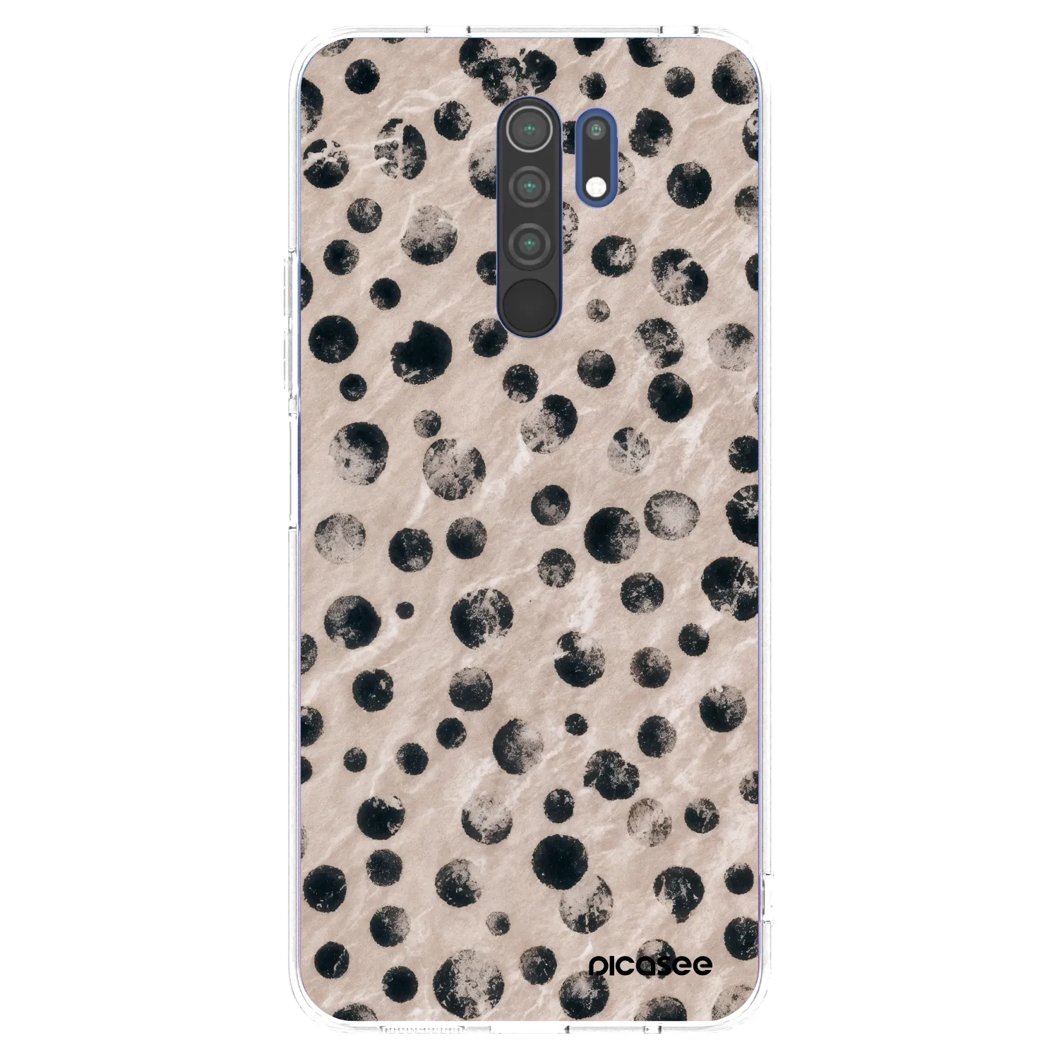 Picasee átlátszó szilikon tok az alábbi mobiltelefonokra Xiaomi Redmi 9 - Inked