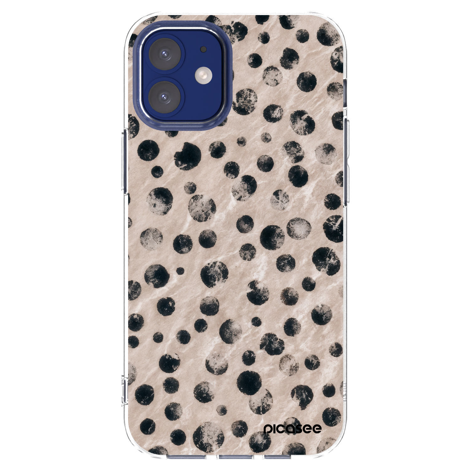 Picasee átlátszó szilikon tok az alábbi mobiltelefonokra Apple iPhone 12 mini - Inked