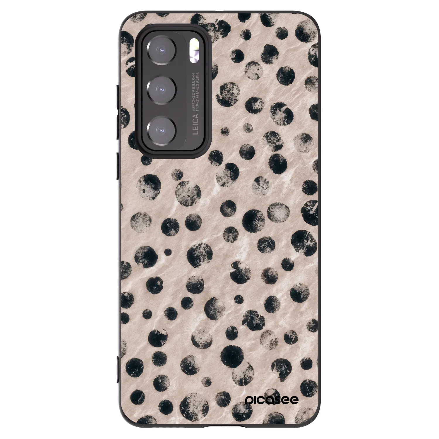 Picasee fekete szilikon tok az alábbi mobiltelefonokra Huawei P40 - Inked