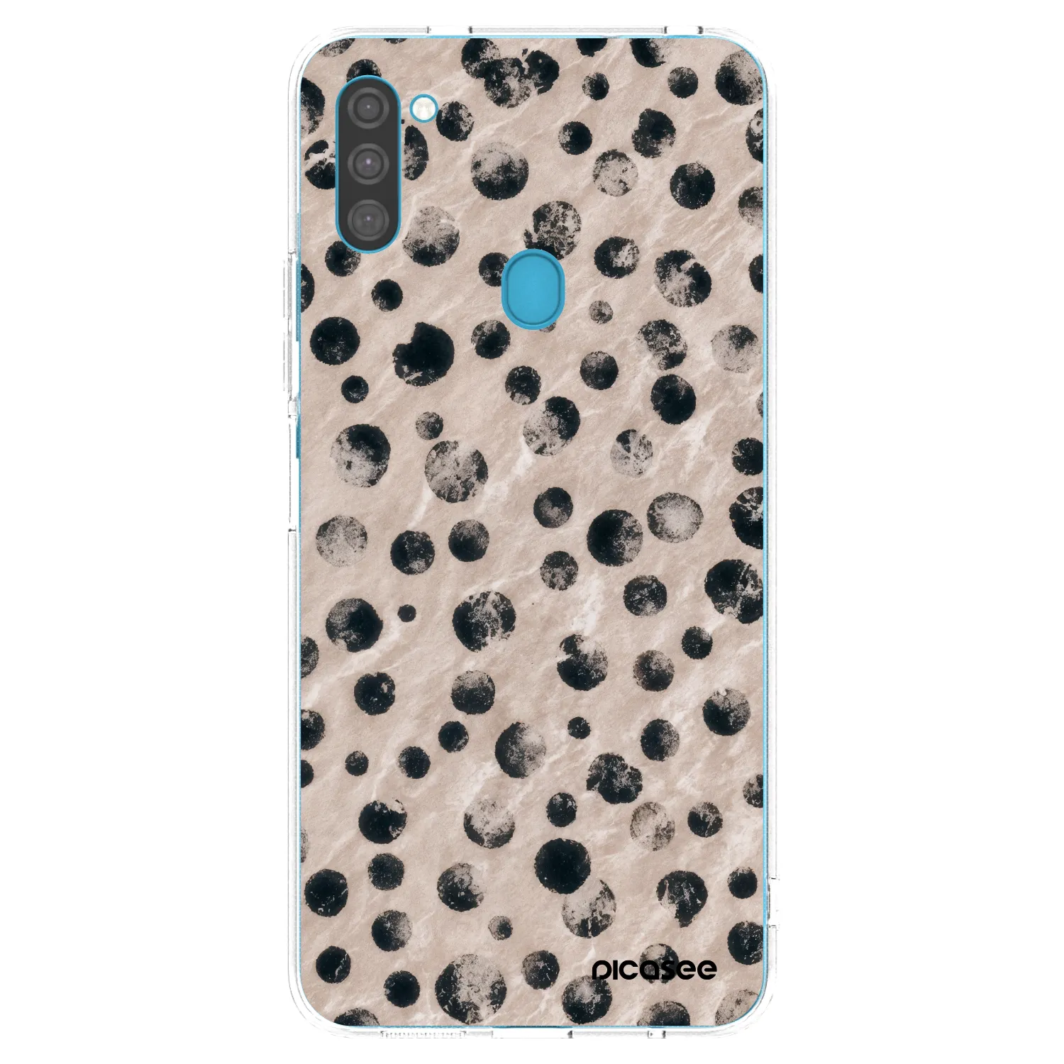 Picasee átlátszó szilikon tok az alábbi mobiltelefonokra Samsung Galaxy M11 - Inked