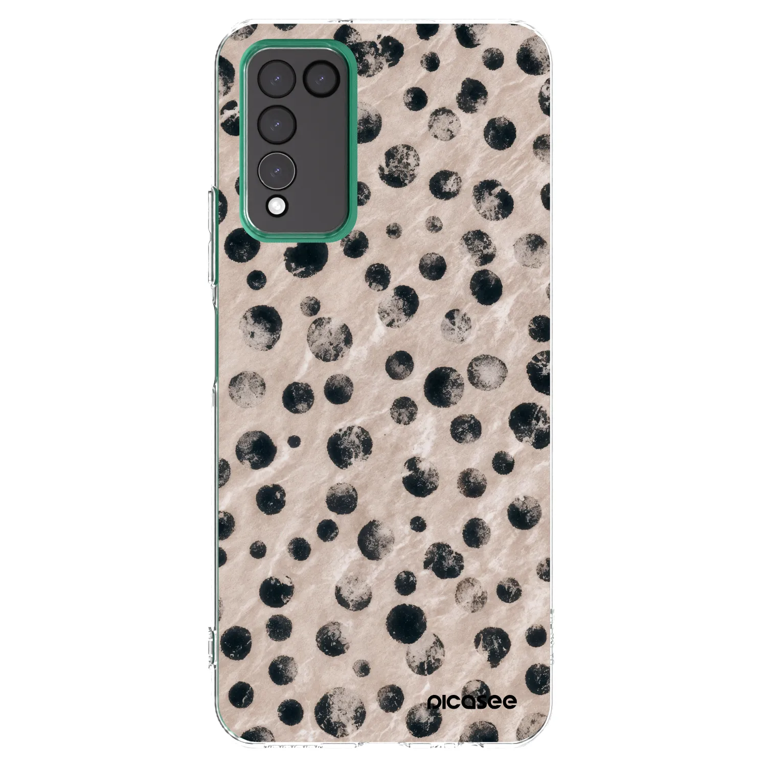 Picasee átlátszó szilikon tok az alábbi mobiltelefonokra Honor 10X Lite - Inked