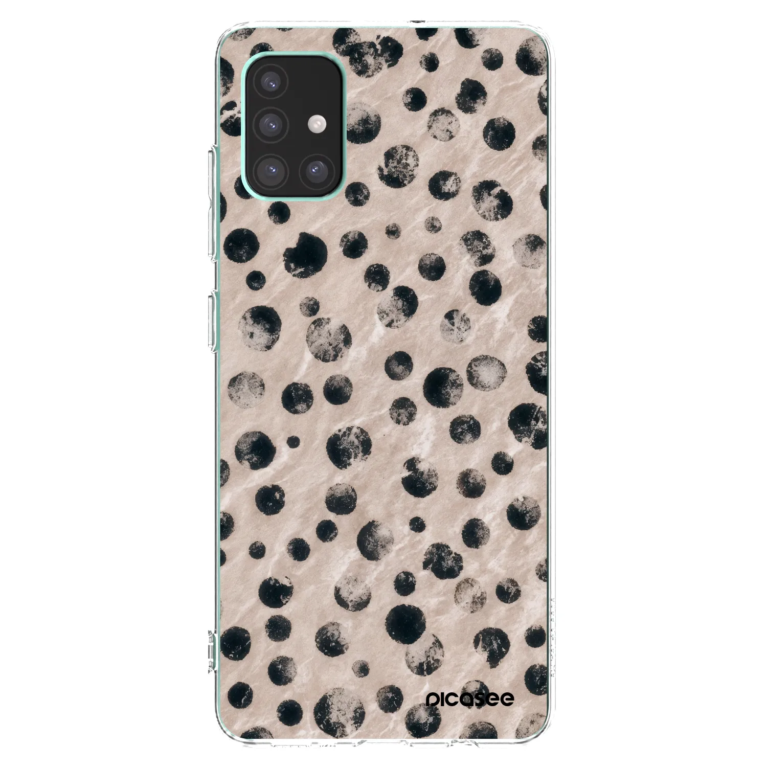 Picasee átlátszó szilikon tok az alábbi mobiltelefonokra Samsung Galaxy M51 M515F - Inked