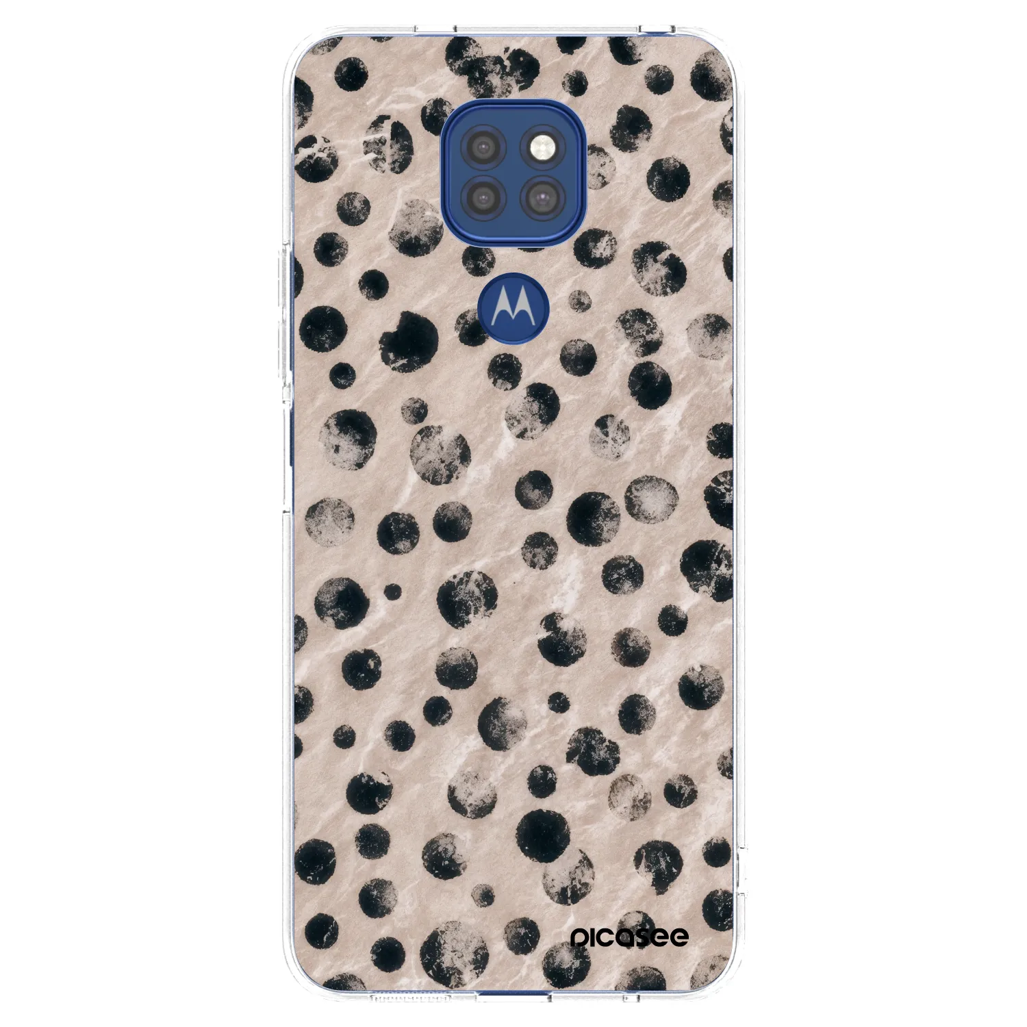Picasee átlátszó szilikon tok az alábbi mobiltelefonokra Motorola Moto G9 Play - Inked