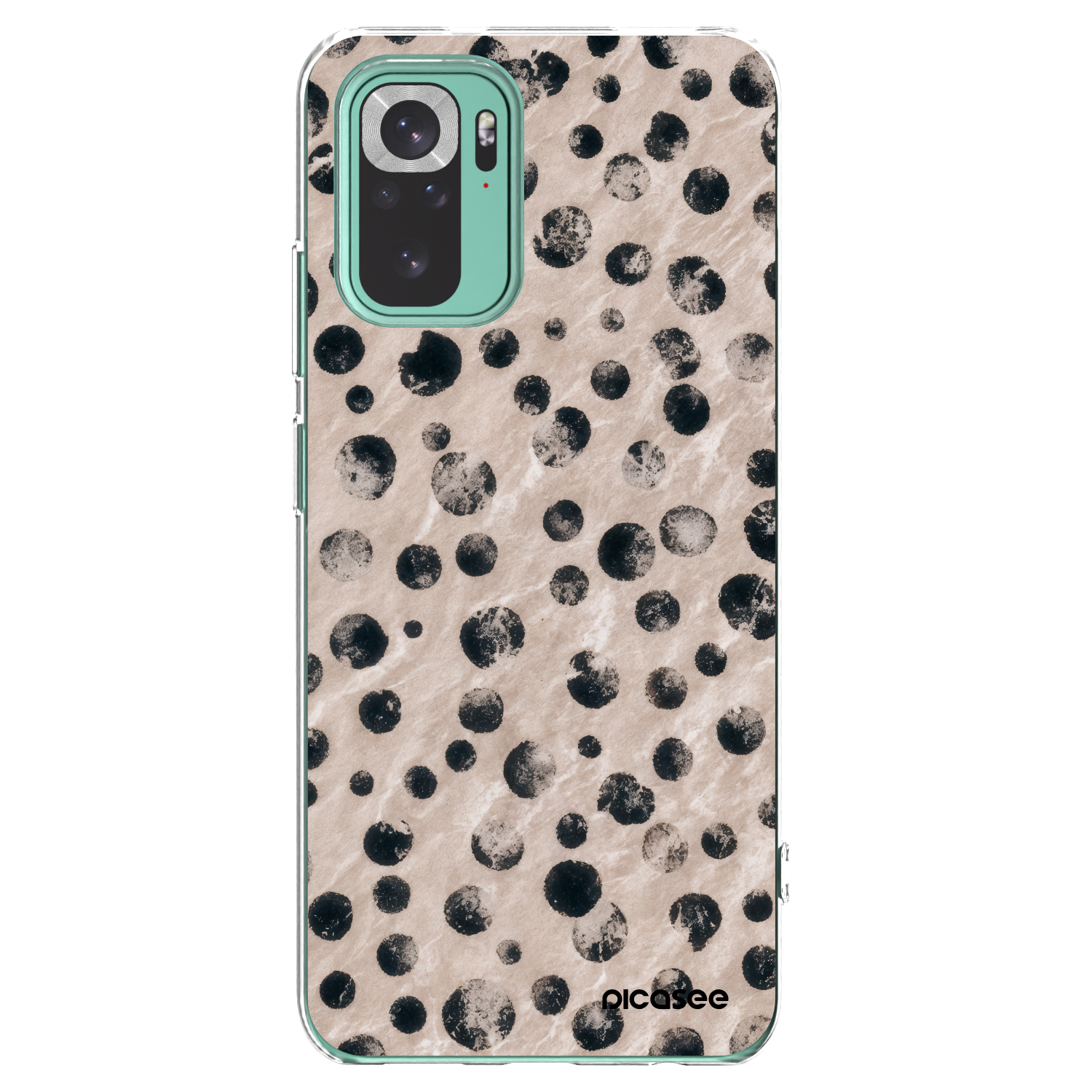 Picasee átlátszó szilikon tok az alábbi mobiltelefonokra Xiaomi Redmi Note 10 Pro - Inked