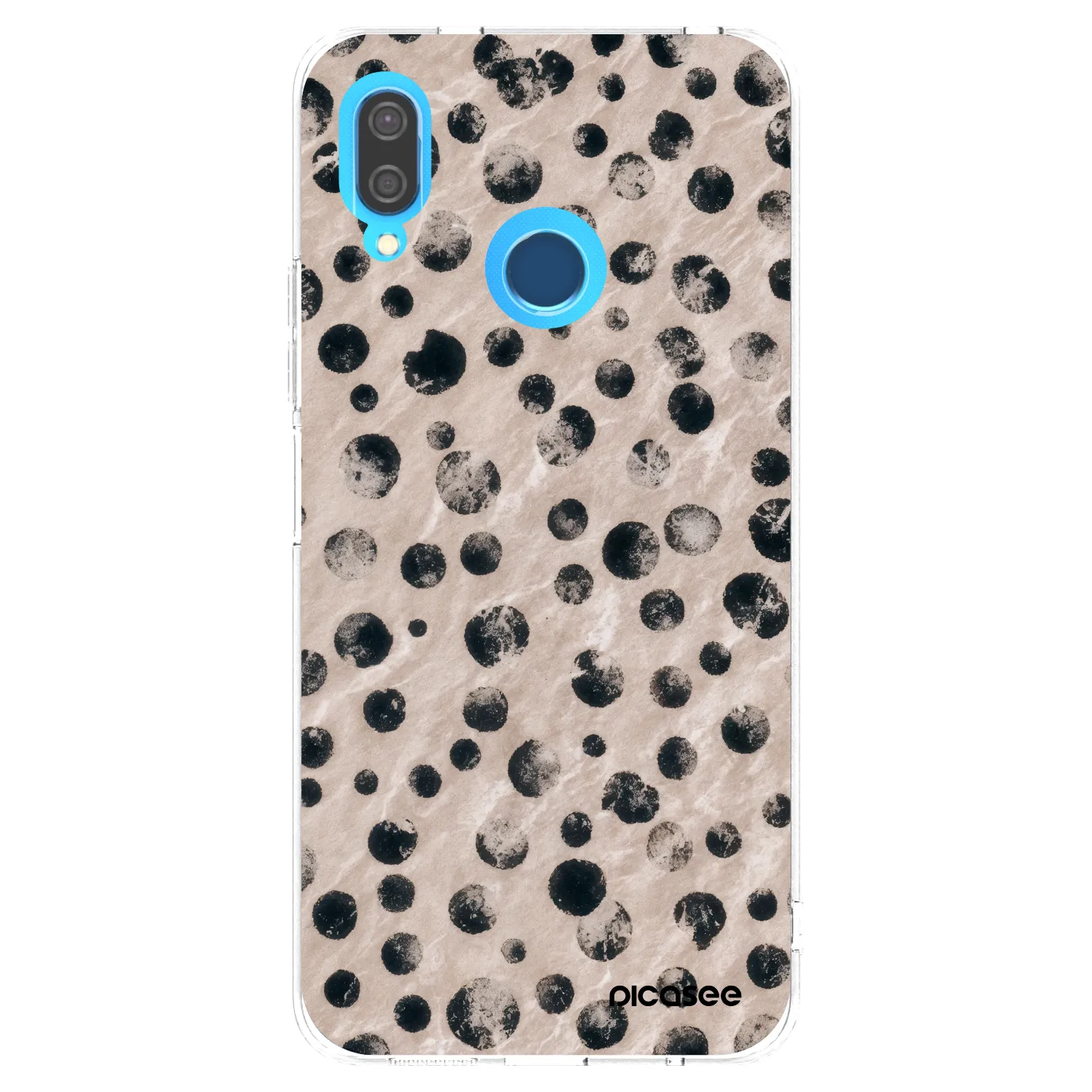 Picasee átlátszó szilikon tok az alábbi mobiltelefonokra Huawei P20 Lite - Inked