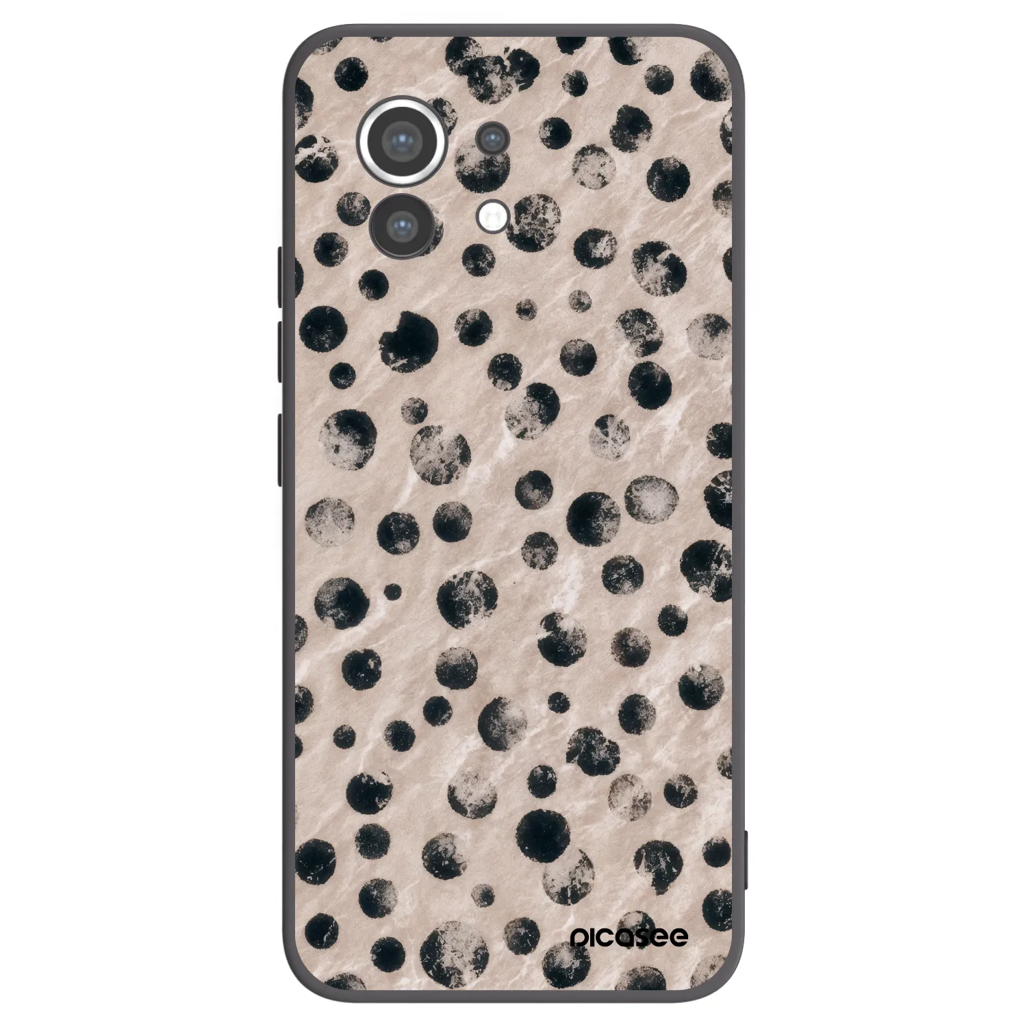 Picasee fekete szilikon tok az alábbi mobiltelefonokra Xiaomi Mi 11 - Inked