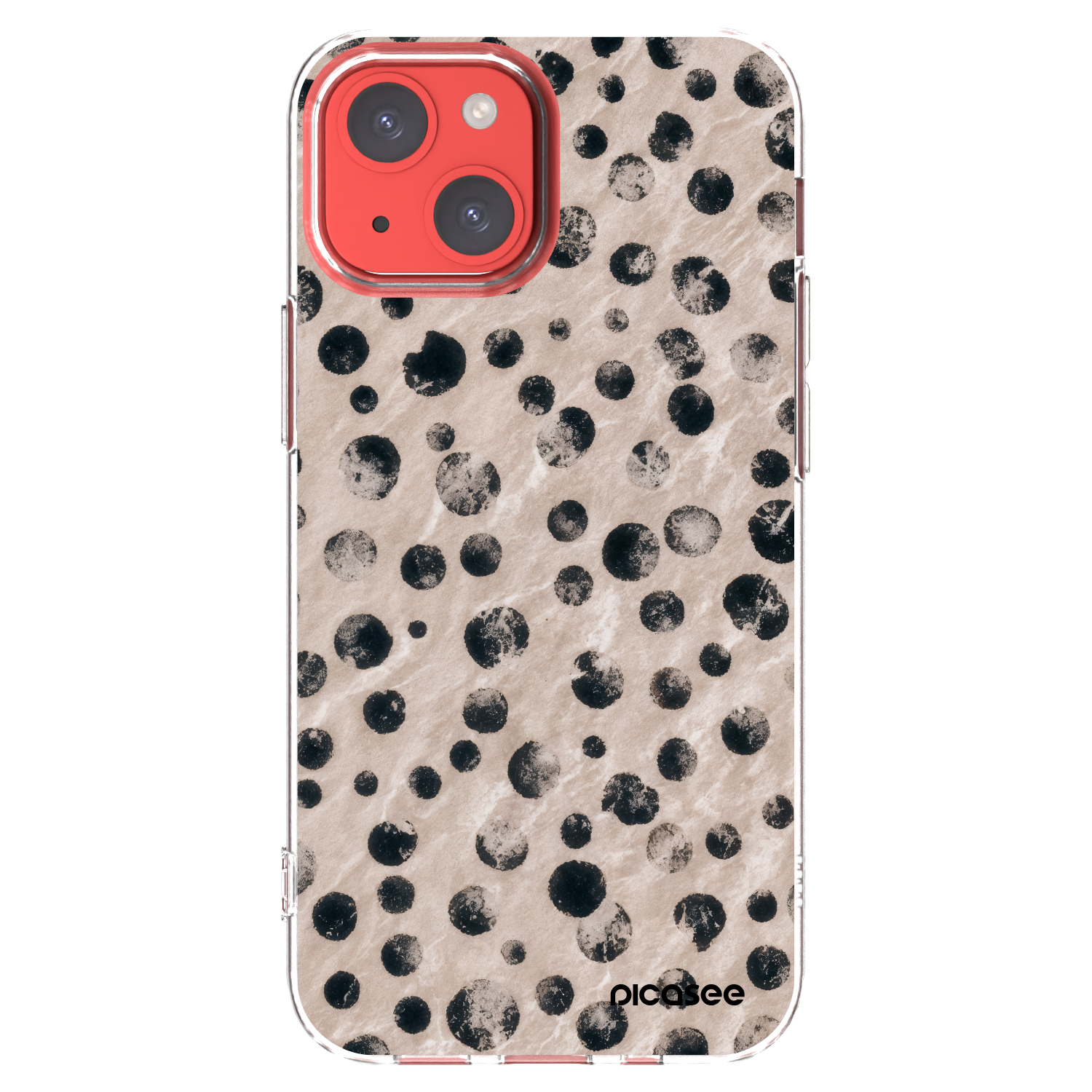Picasee átlátszó szilikon tok az alábbi mobiltelefonokra Apple iPhone 13 mini - Inked
