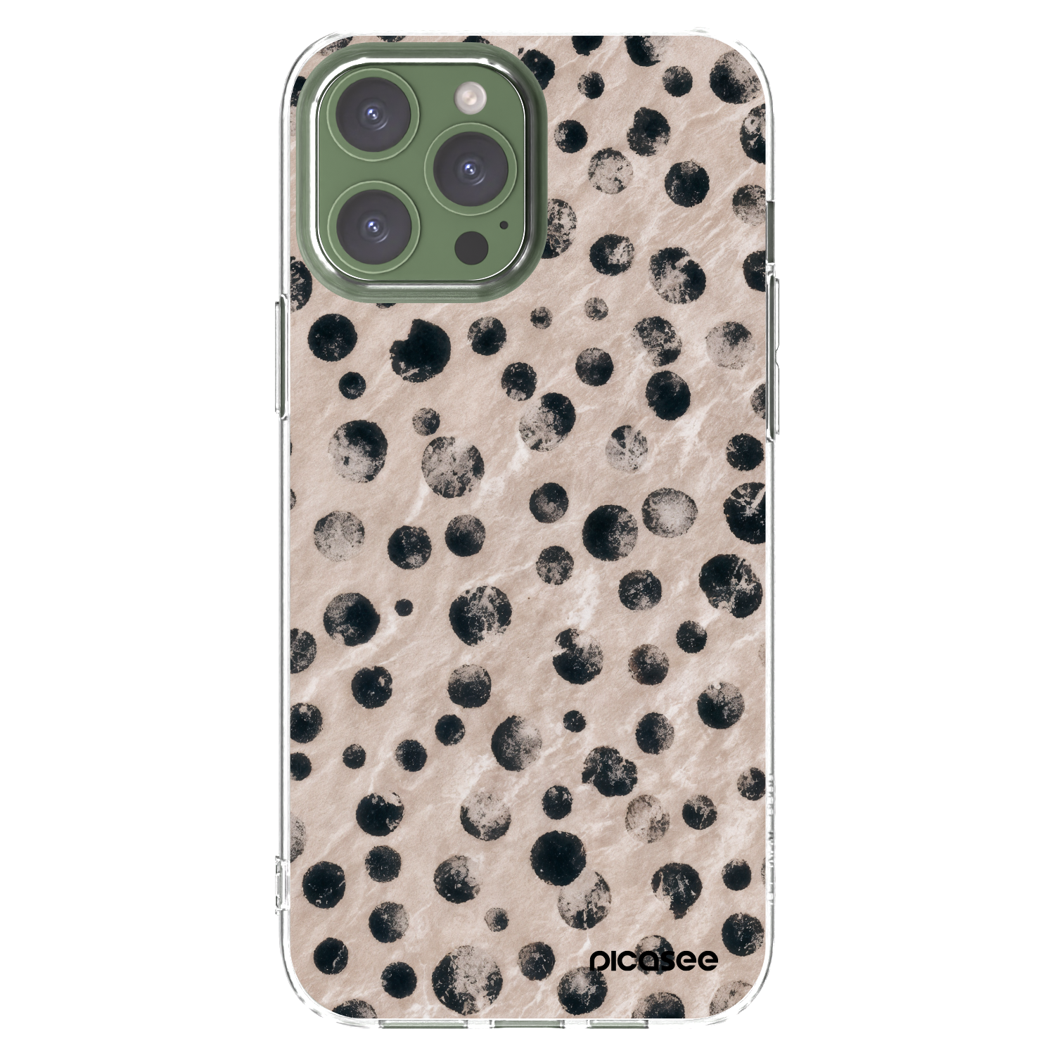 Picasee átlátszó szilikon tok az alábbi mobiltelefonokra Apple iPhone 13 Pro Max - Inked