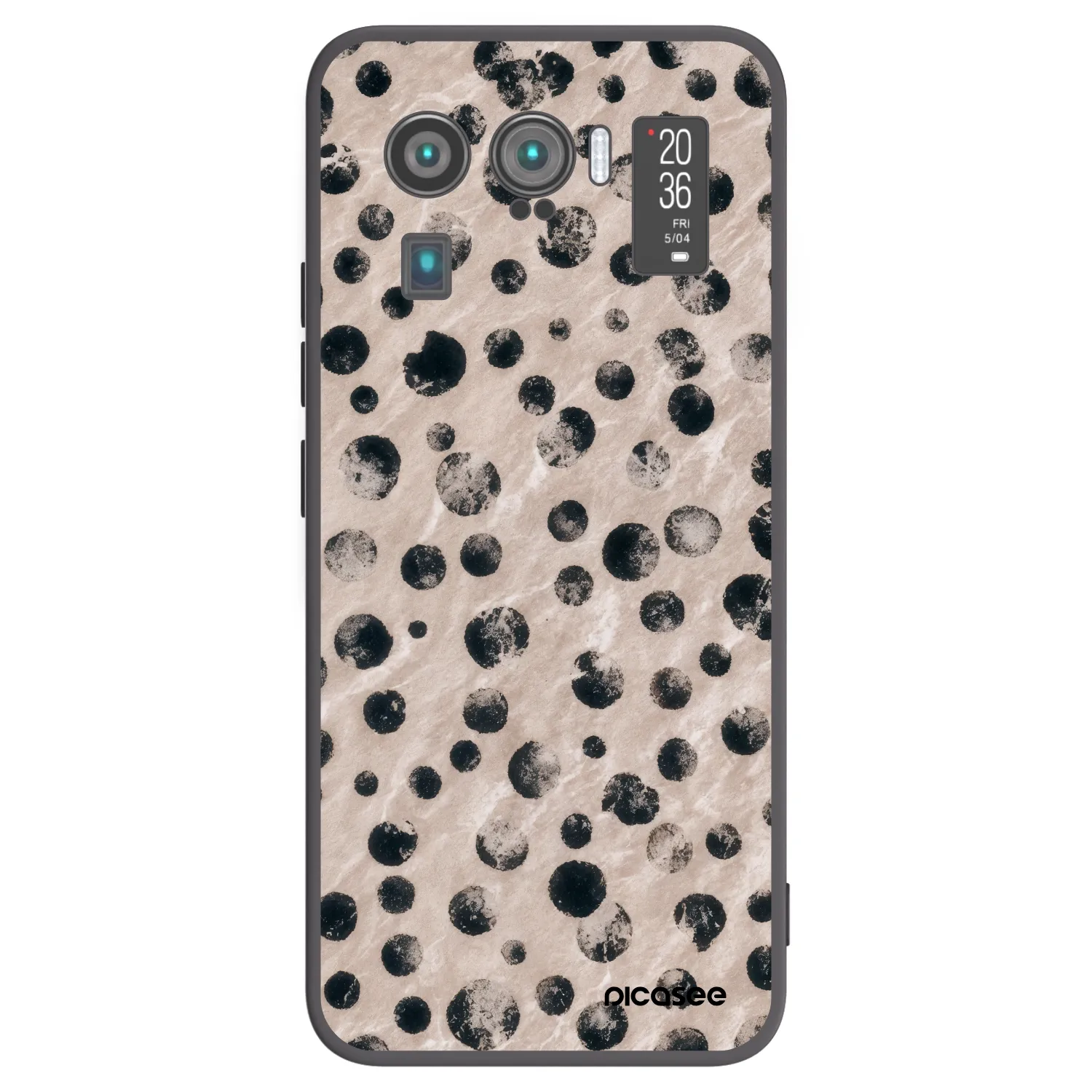 Picasee fekete szilikon tok az alábbi mobiltelefonokra Xiaomi Mi 11 Ultra - Inked