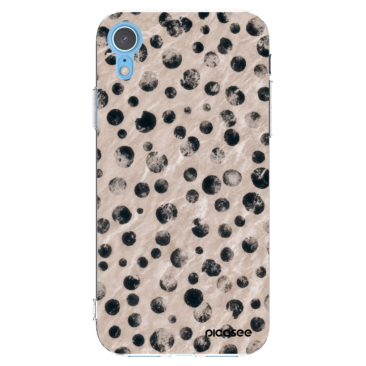 Picasee átlátszó szilikon tok az alábbi mobiltelefonokra Apple iPhone XR - Inked