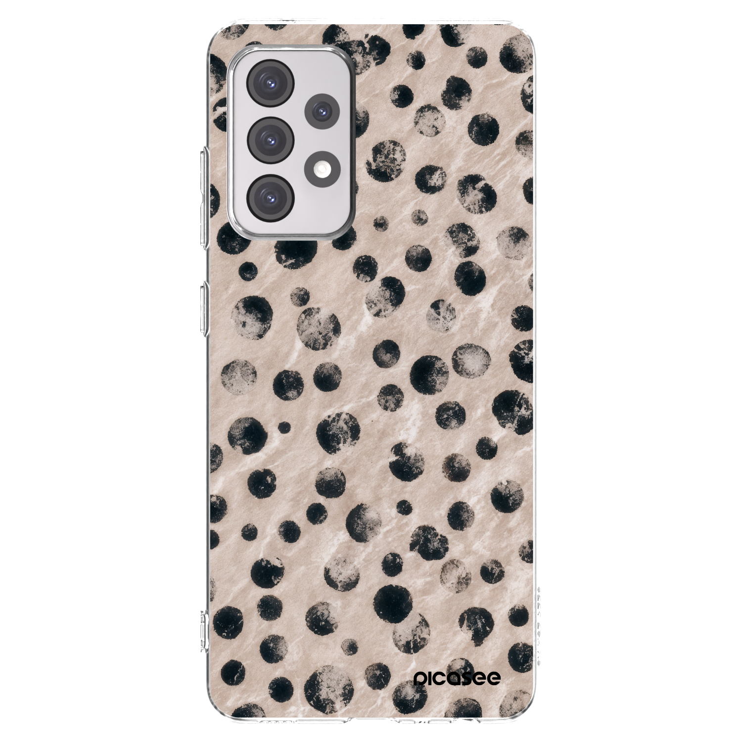Picasee átlátszó szilikon tok az alábbi mobiltelefonokra Samsung Galaxy A52s 5G A528B - Inked